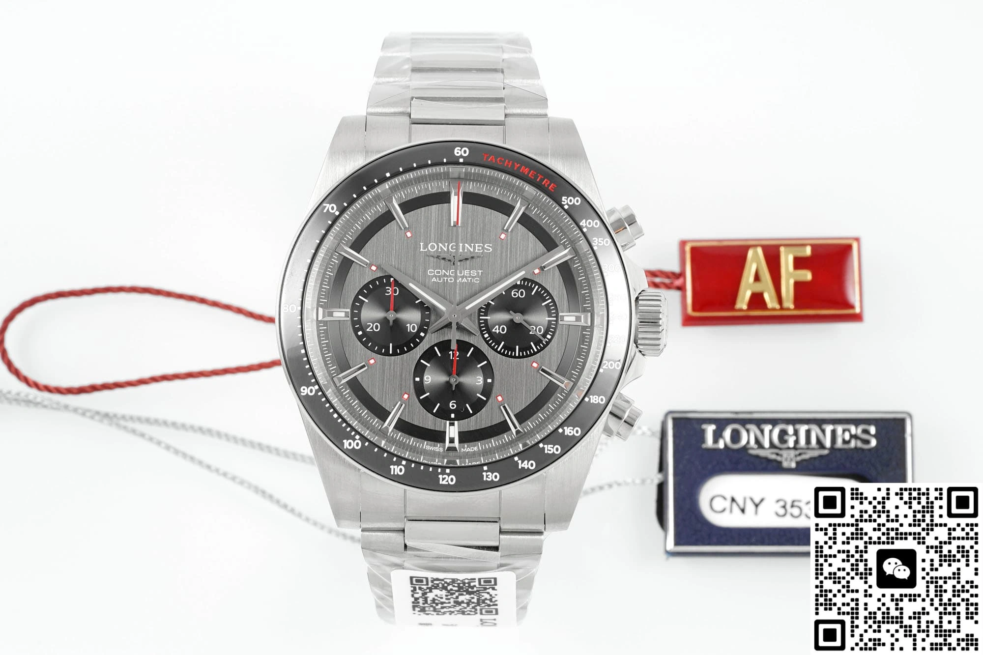 AF Factory Longines Conquest L3.836.4.52.9 1:1 Best Edition Replica Watch